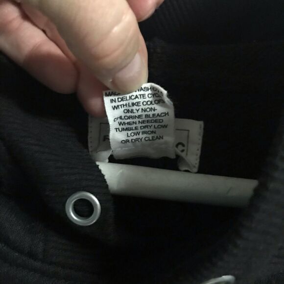 For the republic black loose fit hoodie size Small - Picture 6 of 6